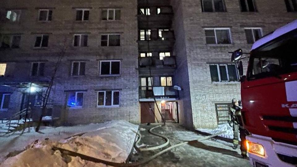 На улице Ушинского в результате пожара погибло двое несовершеннолетних детей!