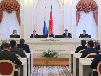 Заседание Координационного совета по местному самоуправлению в Санкт-Петербурге при Губернаторе Санкт-Петербурга.