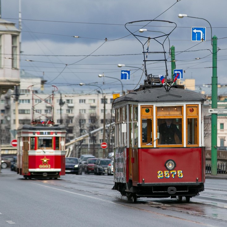 24 июня по центру Петербурга проедут трамваи военных лет.